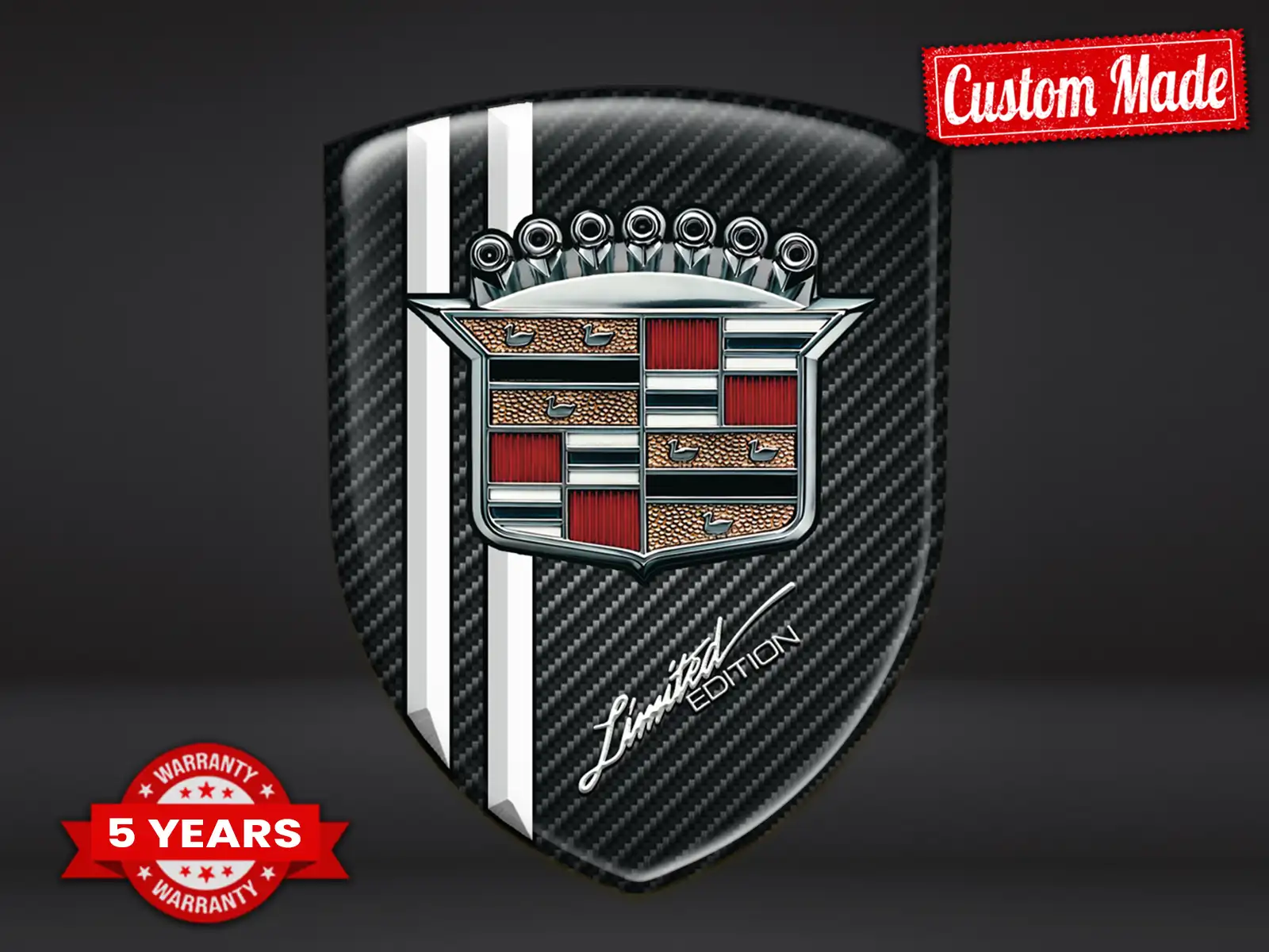 Cadillac Vinilos Traseros Autos Estilo Carreras Personalizable ST